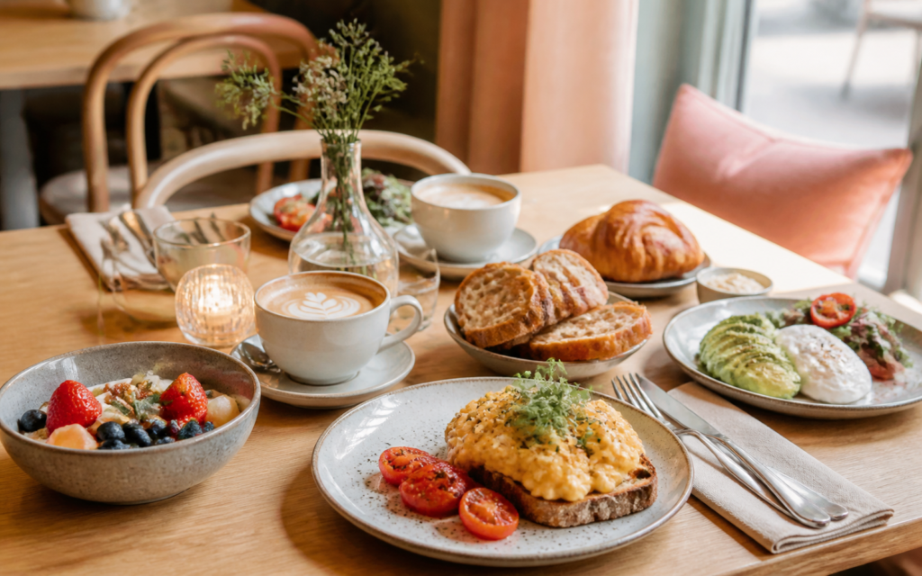 Brunch for to personer – fiktivt demobillede
