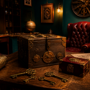 Escape room for fire personer – fiktivt demobillede